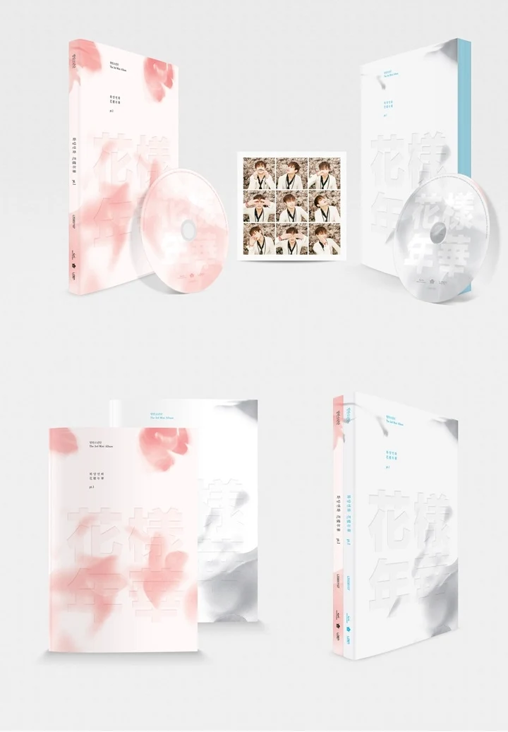 Contenido de BTS 花樣年華 pt.1 3rd Mini Album · The Most Beautiful Moment in Life