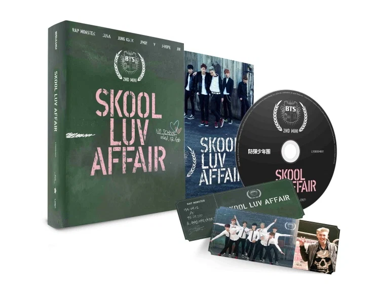 Contenido de BTS Skool Luv Affair 2nd Mini Album
