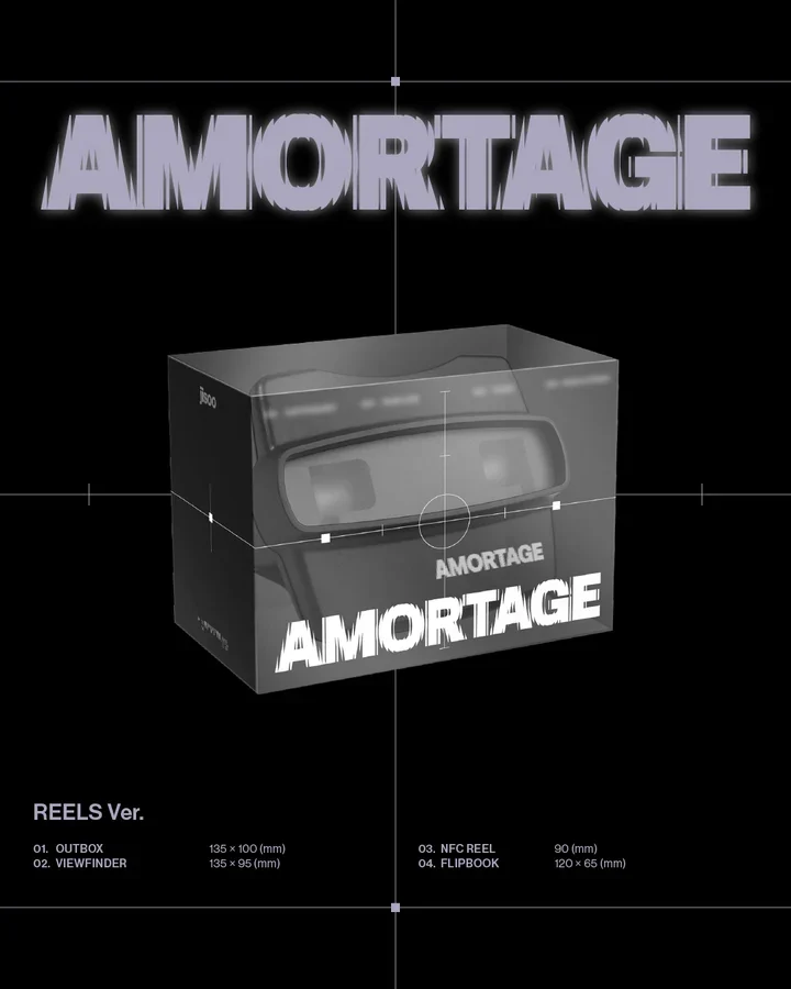JISOO · AMORTAGE · Mini Album · Reels Ver.