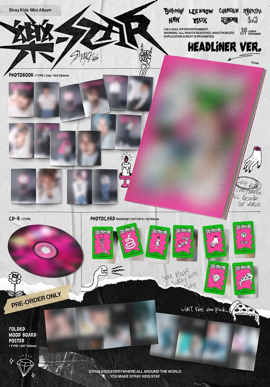 Contenido de Stray Kids 樂-STAR Headliner Ver.