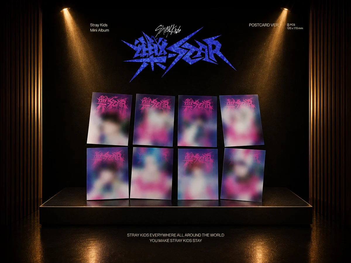 Stray Kids · 樂-STAR · Postcard Ver.