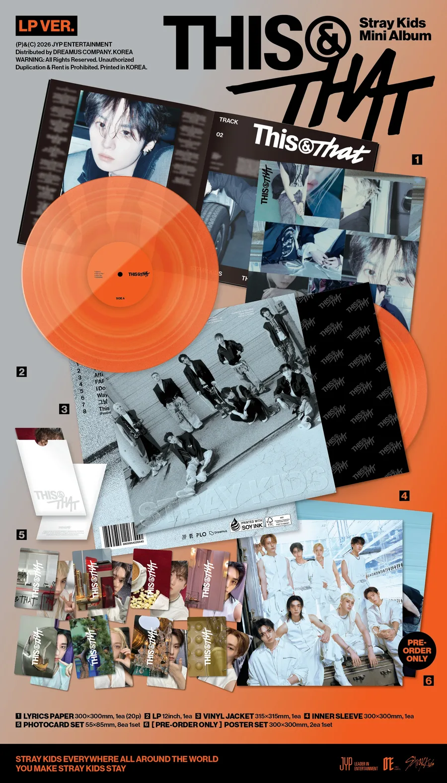 Contenido de Stray Kids THIS◁▷THAT LP