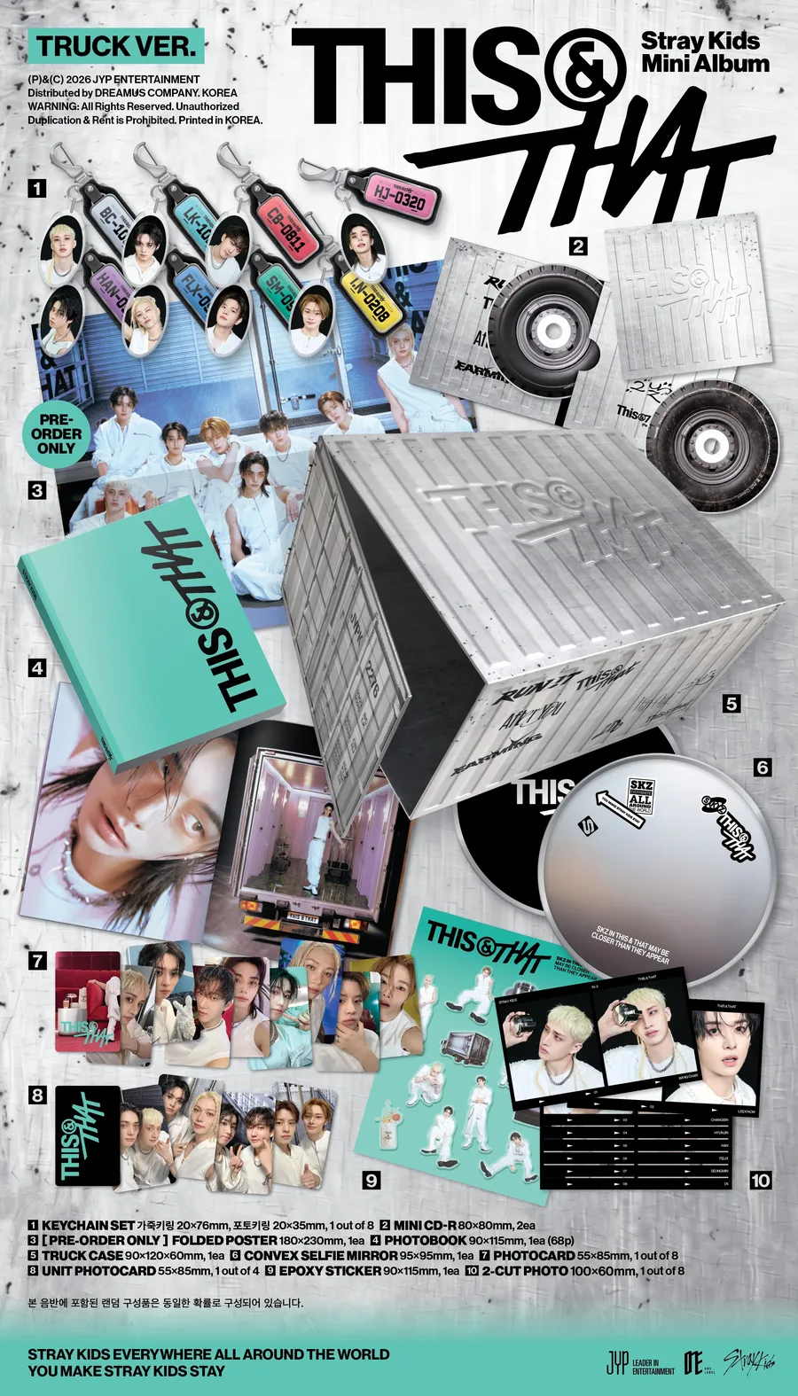 Contenido de Stray Kids THIS◁▷THAT Truck Ver.