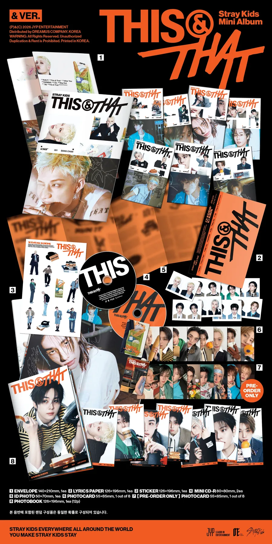 Contenido de Stray Kids THIS◁▷THAT Ver.