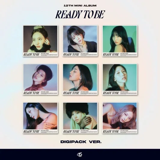 TWICE · READY TO BE · Digipack Ver.