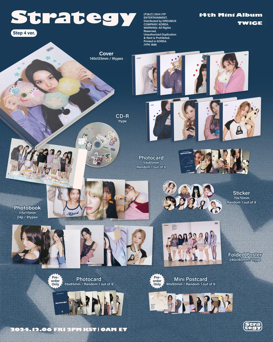 Contenido de TWICE STRATEGY Step 4 Ver.