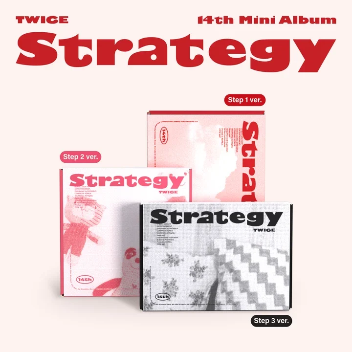 TWICE · STRATEGY · 14th Mini Album · Standard Ver.
