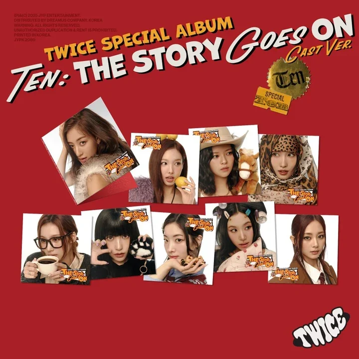 TWICE · TEN : The Story Goes On · Cast Ver.