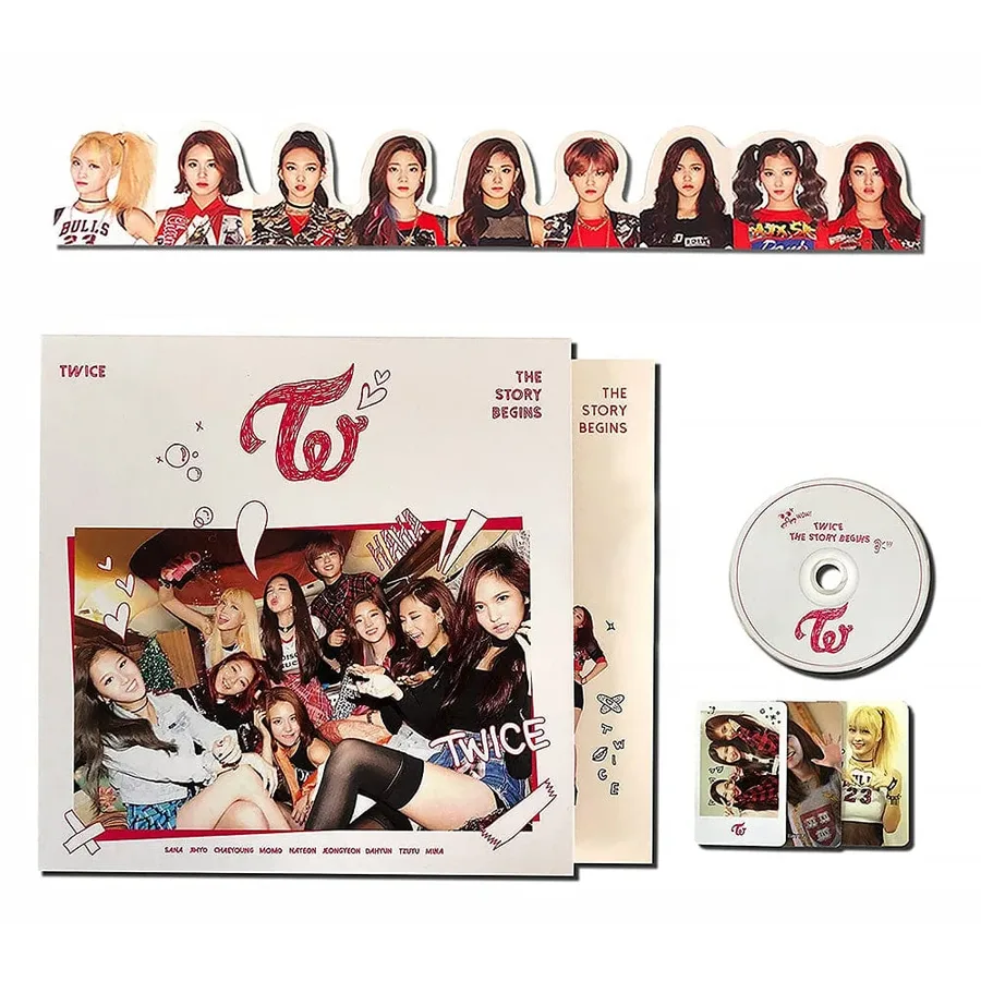 Contenido de TWICE The Story Begins 1st Mini Album