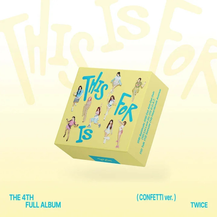 TWICE · THIS IS FOR · Confetti Ver.