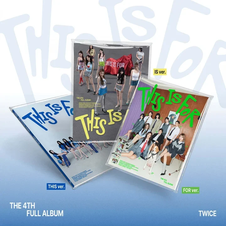 TWICE · THIS IS FOR · 4th Album · Standard Ver.