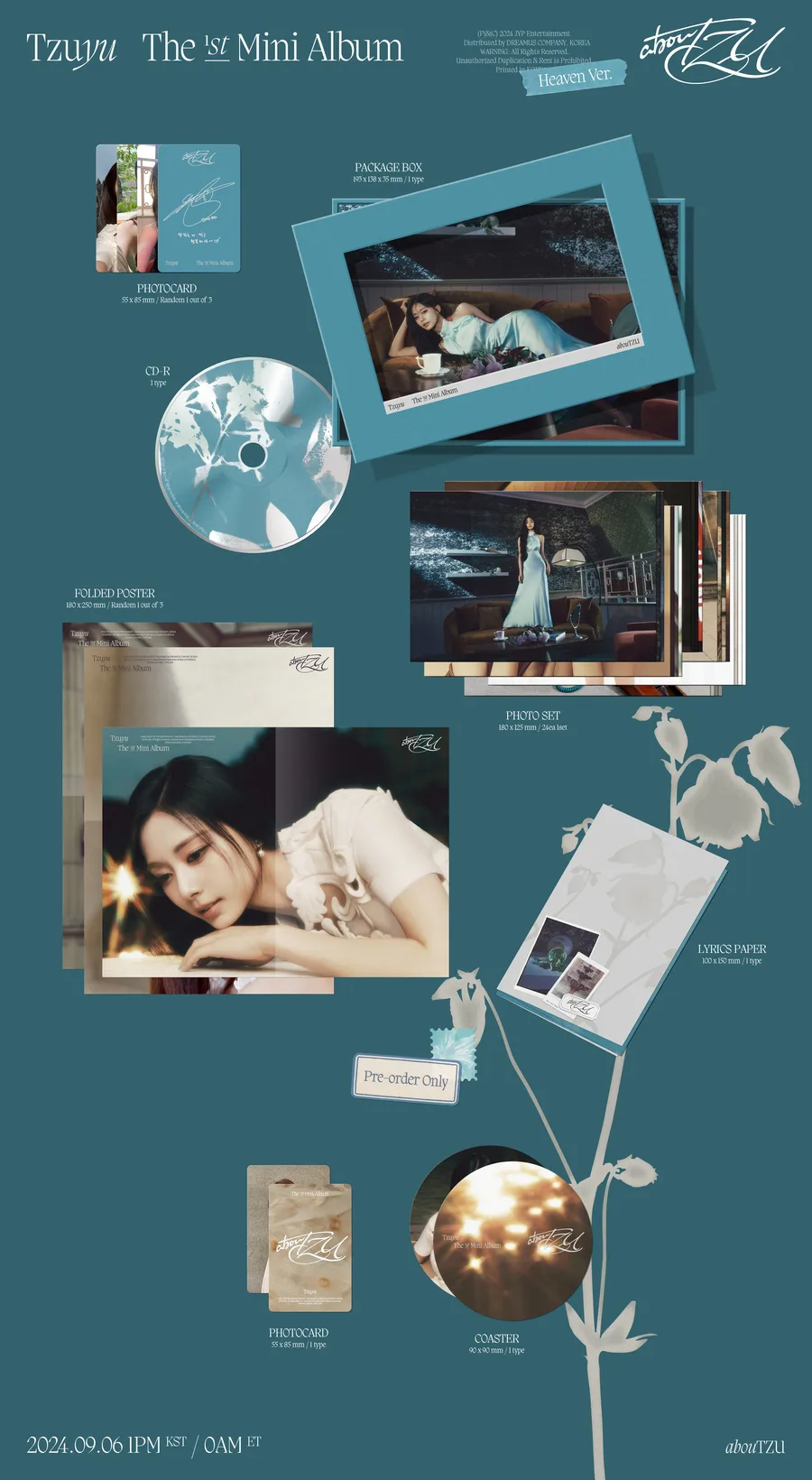 Contenido de TZUYU abouTZU Heaven Ver.